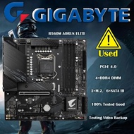 Gigabyte B560M AORUS ELITE Motherboards LGA 1200 DDR4 128GB M-ATX For Intel B560 Desktop Mainboard M