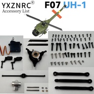 F07 6CH helicopter accessory list YUXIANG F07 1:34 UH-1 Huey Aileronless Helicopter 2.4G 6CH  Dual B