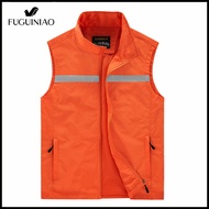 FUGUINIAO Áo Gi Lê Phản Quang An Toàn Mùa Hè Và Mùa Thu Áo Gi Lê Làm Việc Tình Nguyện Áo Gi Lê Nhanh