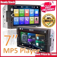 [JIMAT KINGS] 7" Double 2 Din HD Car Video MP5 Player 7012B Touch Screen FM Car Radio Audio(MP5+32GB