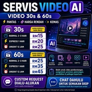 SERVICE/SERVIS VIDEO AI | membuat video AI | menghasilkan Video AI | AI Video creator/generator Mura