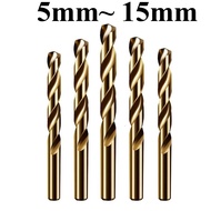 Drill Bit Straight Shank Twist Drill High Speed Steel Hand Electric Drill Superhard Alloy Drill Bit 