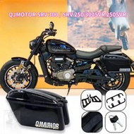 Motorcycle Fit Srv300 / Srv250 Accessories Original Side Box Saddlebags for Qjmotor Srv 300 / Srv 25