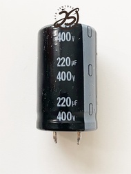 ELCO 220UF 400V (1 BUAH) KAPASITOR CAPACITOR ELCO KAPASITOR ELKO KAPASITOR 220 UF 400 V ups