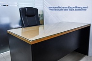 SR หนา 12 มม. ท็อปโต๊ะกระจกเทมเปอร์ ขนาดสั่งตัด สีใส เจียรขัดมันรอบ ขายเป็นแผ่น ส่งฟรีกทม.และปริมณฑล  (Tempered Glass Table Top)