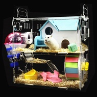 Hamster House / Acrylic Hamster Cage / Big Hamster Sangkar