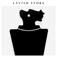 Lavish Store CK luxury party stone Choker600631-32-33