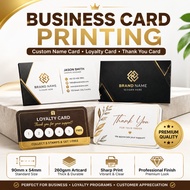 Business Card | Name Card | Loyalty Card | Thank You Card | 90mm X 54mm