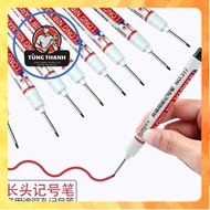 Sét 10 Bút Đánh Dấu Ngòi Dài Chuyên Dụng - Đánh Dấu Vị Trí Đánh Dấu Lỗ Khoan Ngòi Dài 20mm - Màu Ngẫ