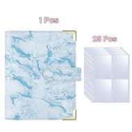 25pcs Page(4 Grids) Photo Card A5-Binder Kpop Photo Albums Idol Cards Loose-leaf Collect Book Binder