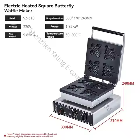 Electric griddle, commercial electric pancake maker, commercial waffle maker, waffle maker for marke