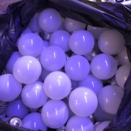 1w bulb with e27 socket in various colors.