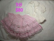 bjd dd3分娃衣
