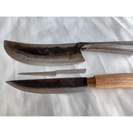 2pcs package of/ knives, meat chopping knives, steel knife sets