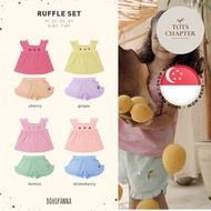 BOHOPANNA Fruit Embroidered Ruffle Set (1Y 2Y 3Y 4Y 5-6Y 7-8Y) - Children/ Girl