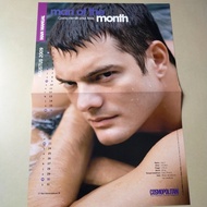 Poster Kalender Man Manual Cosmopolitan Agustus 2009 - Axel C