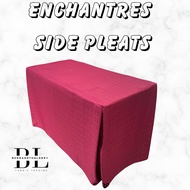 "Table Cloth Table Cover Rectangular Table Cloth Pleated Corner Table Cover EnchantressFabric Cover"