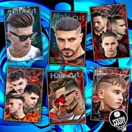 BARBERSHOP POSTER HAIR BARBER AND HAIR STYLE 76Q