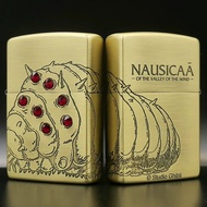 ZJP0033 Nausicaä of the Valley of the Wind - Red Eyes Ohmu Hayao Miyazaki ซิปโป้ลิขสิทธิ์แท้จากStud