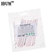 300PCS 16Values Zener Diode Kit 3V0-24V 1N4148 LL34 for Voltage Regulation Projects