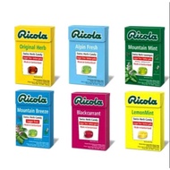Permen Ricola 40 Gram Bebas Gula Melegakan Tenggorokan