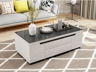 Multifunction Coffee Table Dining Table Working Study Table Combination Space Saving Table Set [Incl