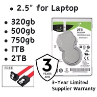 BarraCuda (2.5") 320GB 500GB 750GB 1TB 2TB Laptop Notebook Internal SATA 6Gb/s Hard Drive 9.5mm 7mm
