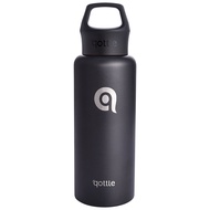 Qottle เดิมแท้แบบพกพาฉนวนความร้อนถ้วยพร้อมฝาปิดสําหรับชงชาดื่มสร้างสรรค์สําหรับนักเรียนและเด็กขนาดกะ