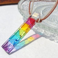 [Rainbow] 雞尾酒杯 (Kakuteru [Rainbow]) 項鍊 [Made to order]
