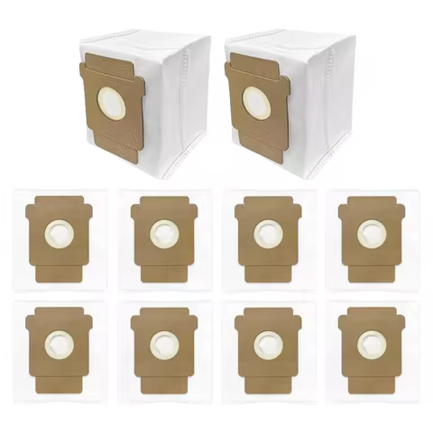 10-Pack Q0520 Vacuum Bags for iRobot Roomba Vacuum 2 Q0520 Basic Robot Vacuum, Roomba 105 Combo/Vac,