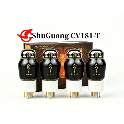 ShuGuang Vacuum Tube CV181-T Replace 6N8P 6SN7GT 6SN7GTA 6SN7GTB 5692 WE6SN7 ECC32 HIFI Audio Valve 