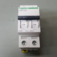 Schneider MCB IC60N 2P 25A 25 a 6KA A9F74225