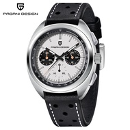 [Original] PAGANI DESIGN Original Panda Dial Men Watch Japan VK63 Chronograph Quartz Stainless Steel