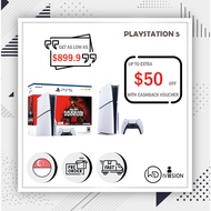 Sony PlayStation 5 Slim Console – Call of Duty Modern Warfare III Bundle (Full Game Download Included) - White PS5