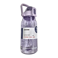 DODGE 道奇 繽紛透明水壺 附吸管組  羅蘭紫  1.5L  1個