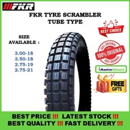 TAYAR FKR SCRAMBLER 2.75-19, 2.75-21, 300-18, 350-18 TUBE TYPE TYRE