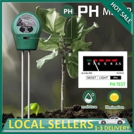 3 in1 Soil pH Tester PH Light Moisture Acidity Tester Soil Tester Moisture Meter