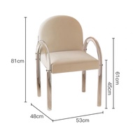 GoodLuck เก้าอี้ร้านกาแฟ โมเดิร์น ขาใส ขาอะคริลิก เก้าอี้ทำงาน เก้าอี้อาหาร ch160