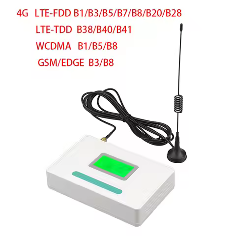 4G LTE Europe OR 3G OR 2G GSM Dialer Fixed Wireless Terminal FWT DTMF Network Connect Landline Phone