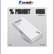 ( Shinee ) ONEW 2nd Album [ PERCENT ] PERCENT Ver.