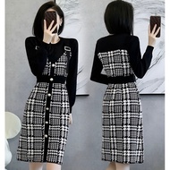 High-end Imported Goods) VIP Type 1 Wool Dress - Stylish CARO (YY9 / 23 / 350)