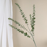 Decorative silicon branches and leaves, branches and leaves arranged with decorative vases, decorati