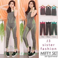 Miffy gym suit gym clothes Wanita