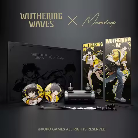 Wuthering Waves U.C.T.S. OWS Ear Clip Earphone LHDC-V Bluetooth 6.0 HiFi Transmission AI Noise Cance