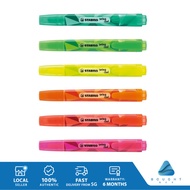 STABILO Swing Cool Highlighter 4 Colors - Fluorescent, Vibrant, Study, Work, Revision