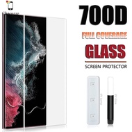Kính cường lực keo UV Cho Samsung ss Galaxy S25 S24 S23 S22 S21 S20 Note 20 Ultra S10 Note 10 9 8 S9