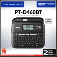 Brother P-Touch PT-D460BT Desktop Laminated Label Maker Printer USB Bluetooth TZe Tape 18mm Barcode