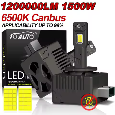 XSTORM D1S D2S LED Light Bulb 1200000LM 1500W D3S D4S LED Headlights D1R D2R D3R D4R Light Xenon Car