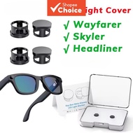 LED Light Blocking Stickers for RayBan Meta Wayfarer Skyler Headliner Oakley Glasses Accessories