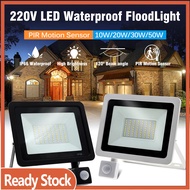 🔥IN Stock🔥 PIR Motion Sensor LED Flood Light, 10W/20W/30W/50W, IP66 Waterproof Outdoor Spotlight